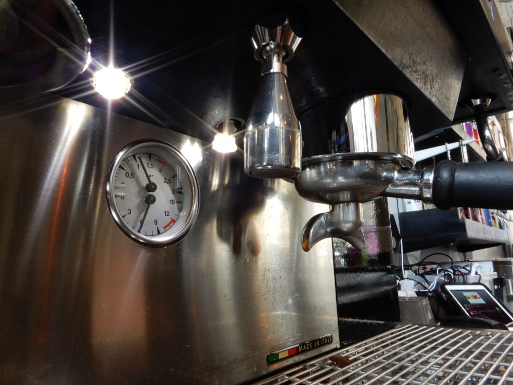 The beer cellar and cooling equipment at Perfect Hive.