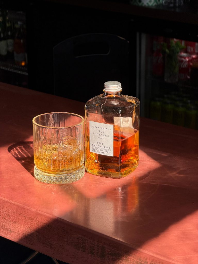 A whisky served in the Perfect Hive upstairs lounge.