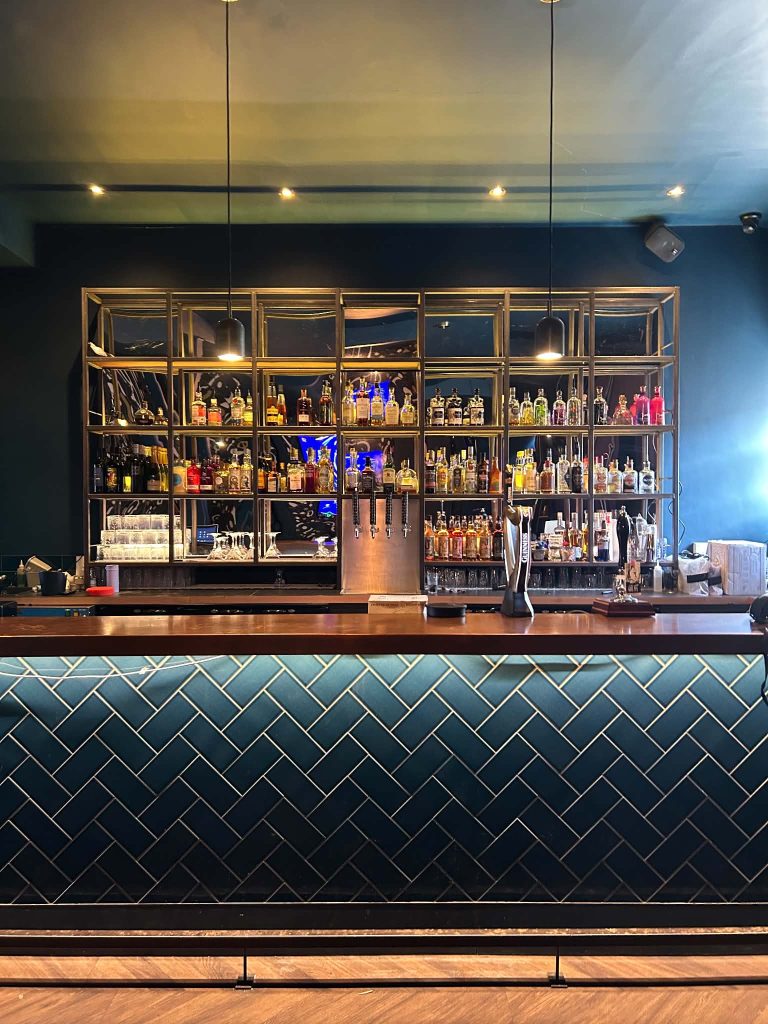 The upstairs bar at Perfect Hive.
