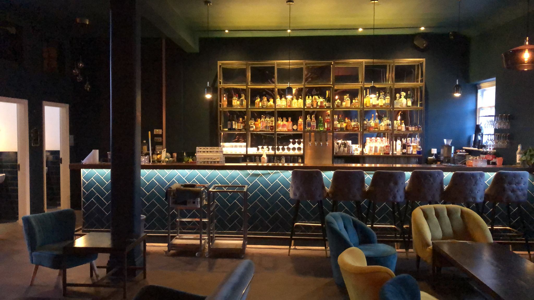 The Perfect Hive upstairs cocktail lounge.